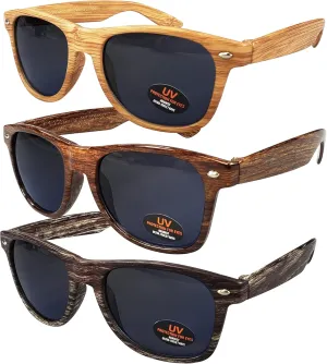 USA Merchant | Sunglasses for Men, Women & Kids 3 Pack of Tinted Lenses with UVA & UVB Protection