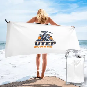 UTEP Miners Quick Dry Towel Soft Travel Towel