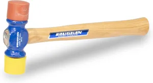 VAUGHAN Soft Face Hammer, American High Carbon Steel Head, 12 oz, Made In The USA, SF12, VN19410