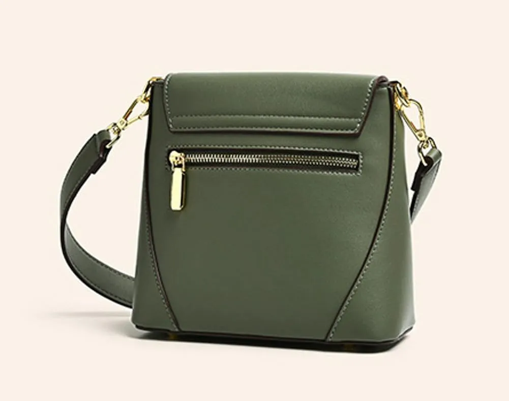 Vegan Leather Crossbody Bag for Women Top-Handle Trendy Purse Designer Shoulder Handbag Bags with Adustable Strap