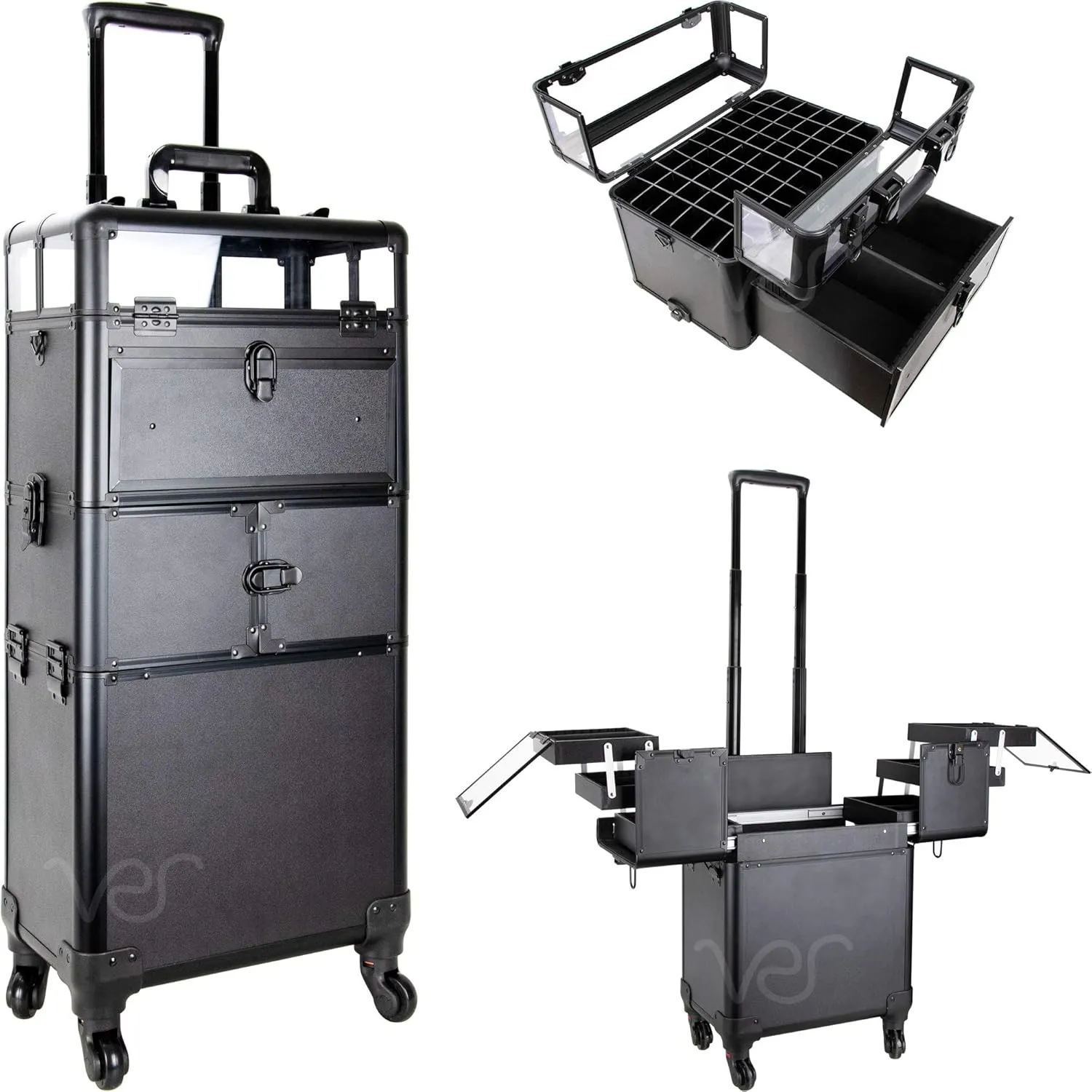 Ver Beauty Professional Rolling Nail Artist Case