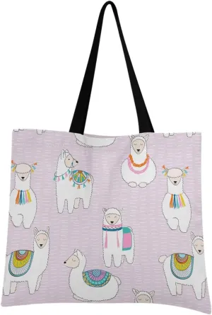 visesunny Canvas Tote Bag Shoulder Bag Shopping Casual Bag Foldaway Travel Bag Handbags for Women Lady Girl Teens