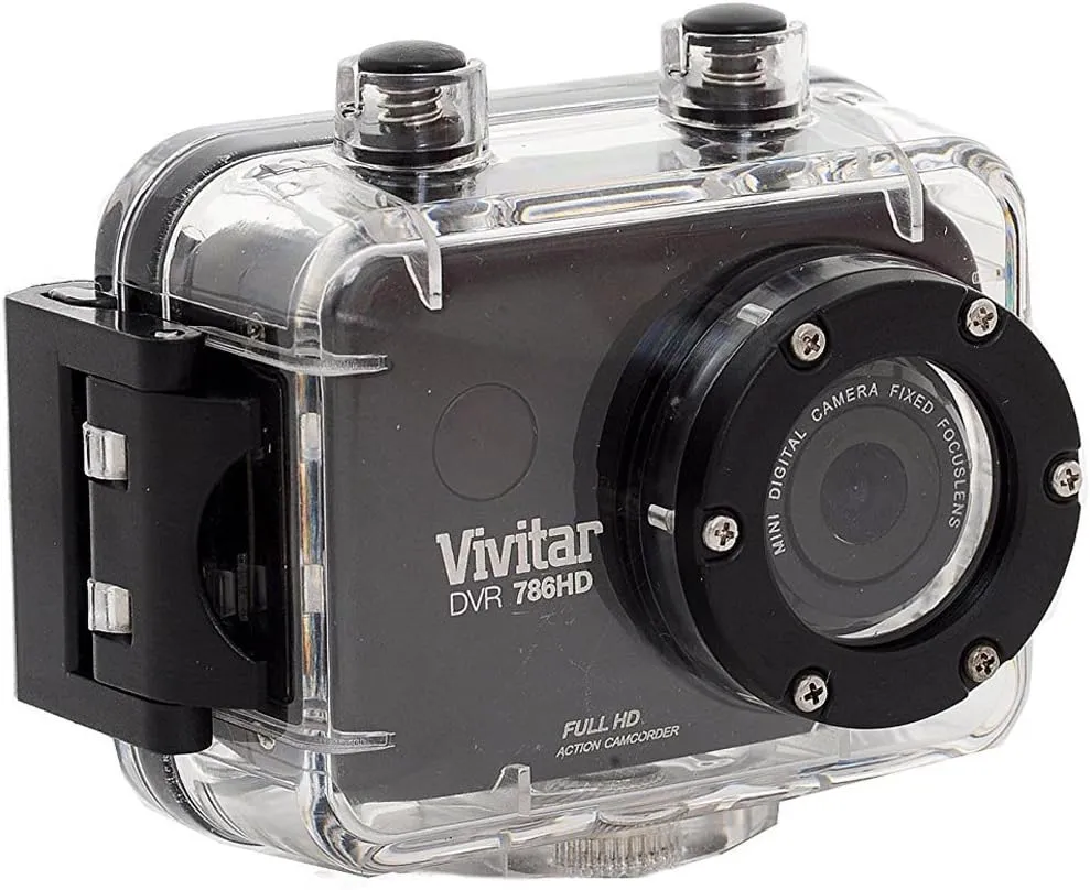Vivitar Full HD Action Camera, DVR786HD-BLK