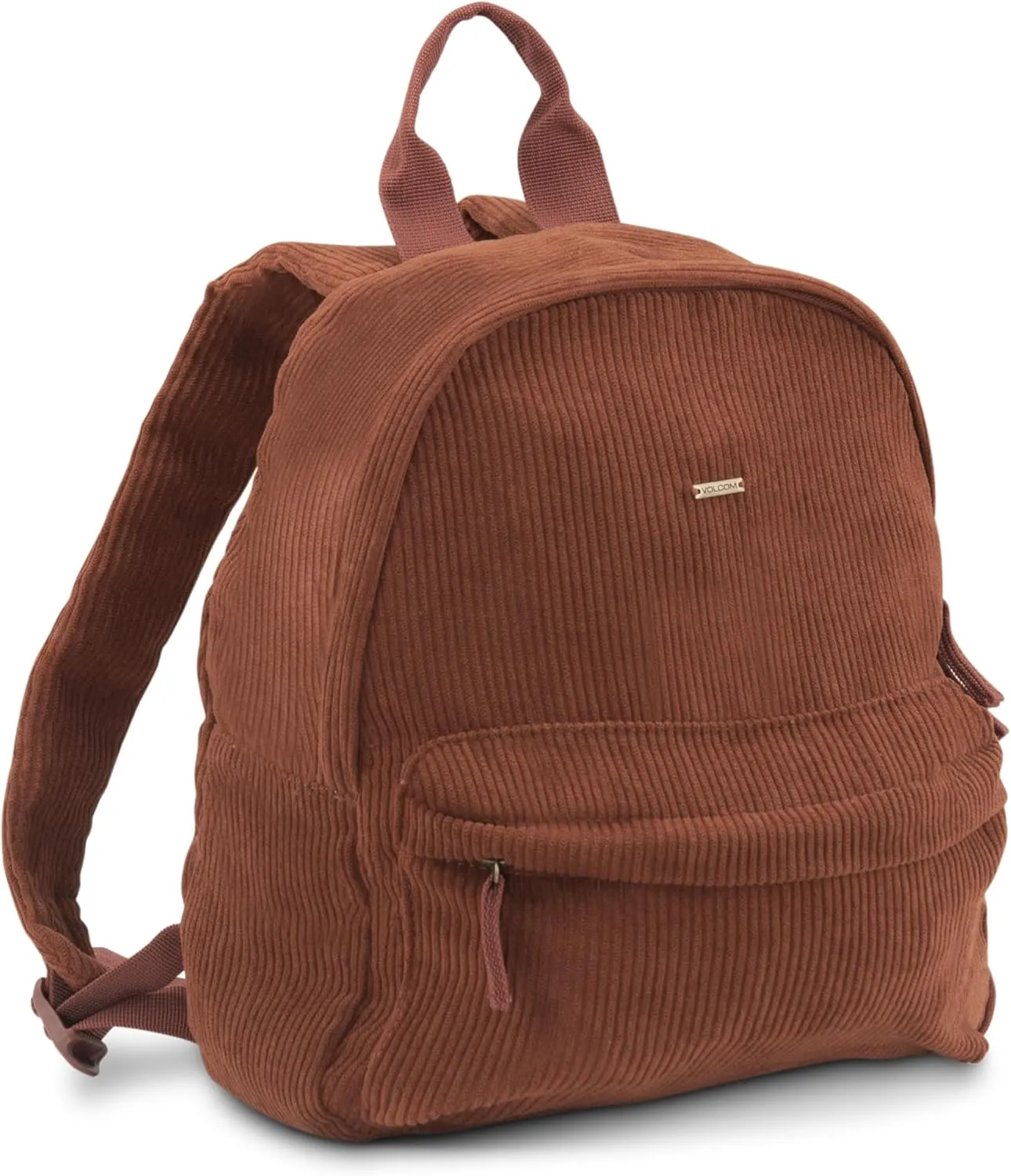 VOLCOM VOLSTONE Mini Backpack, Nutmeg Corduroy, One Size