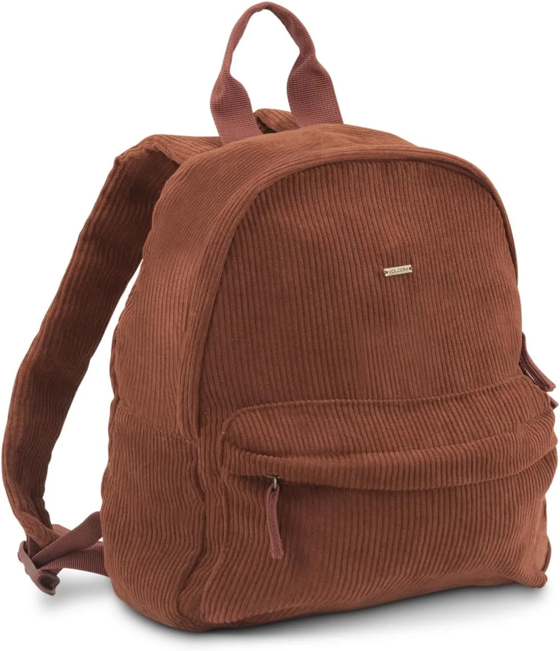 VOLCOM VOLSTONE Mini Backpack, Nutmeg Corduroy, One Size