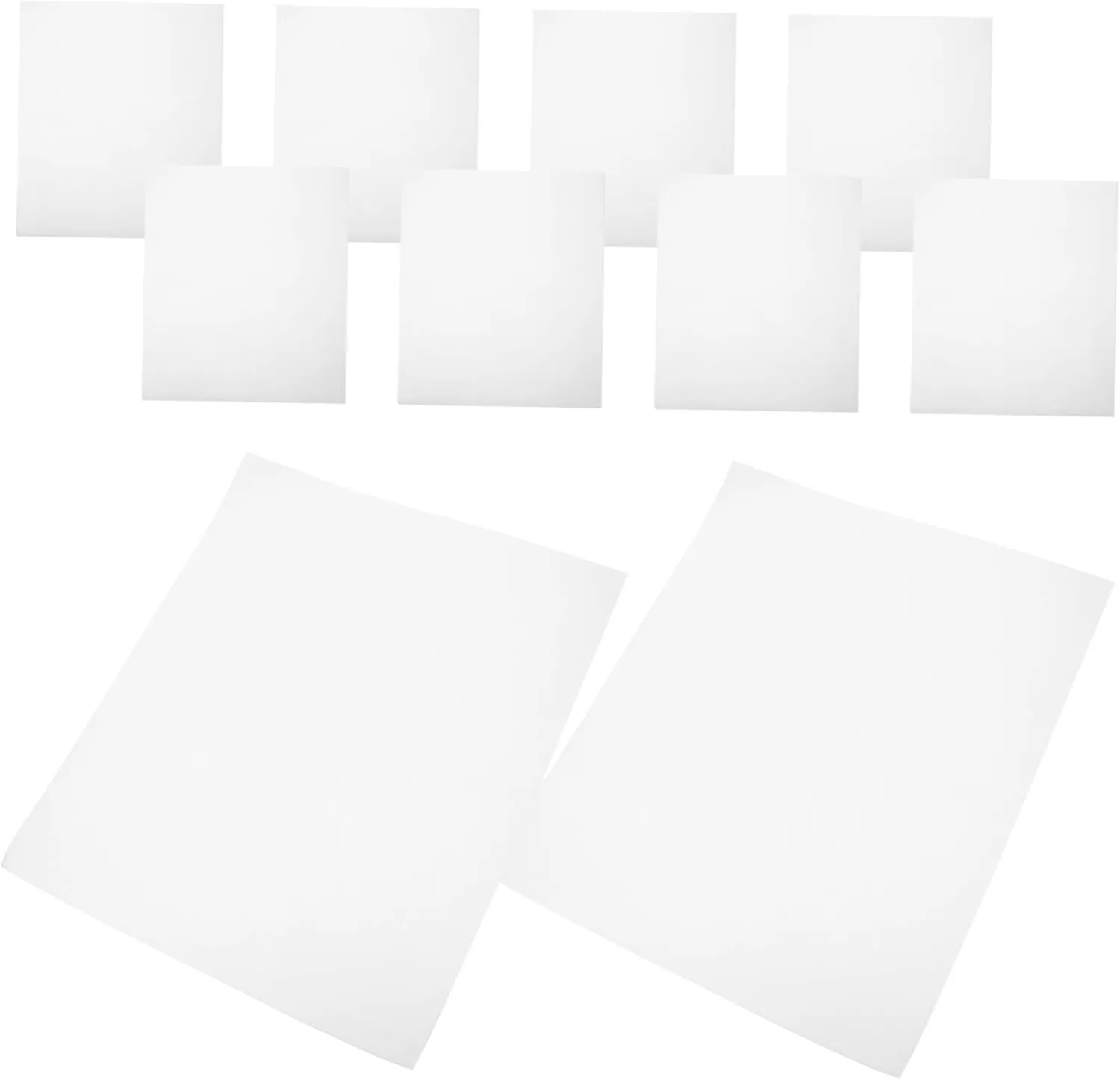 VOSAREA 100pcs Foam Packing Bags Lightweight Foam Wrap for Safe Transportation and Storage for Protecting Delicate Items Convenient and