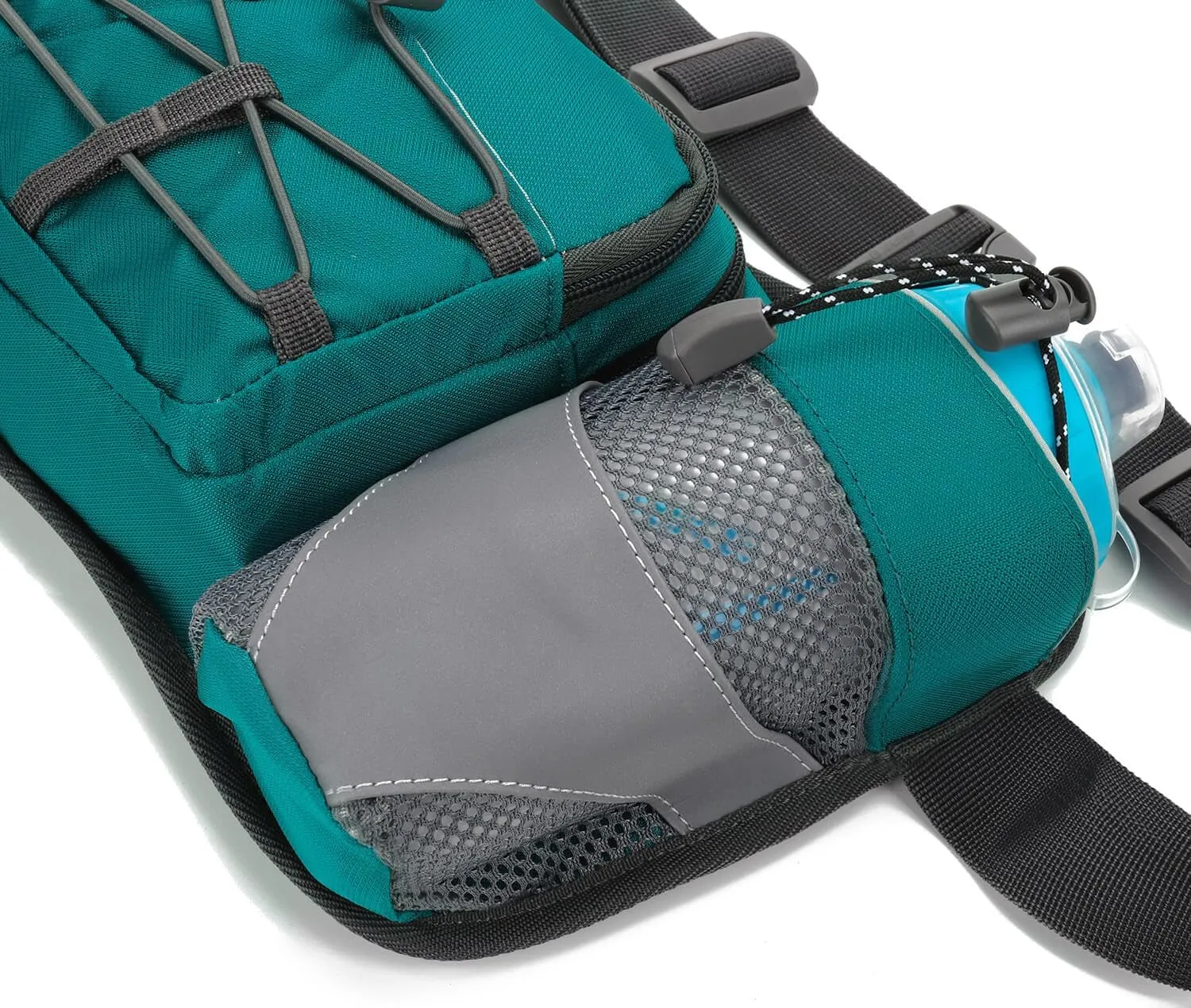 Waist Pack with Water Bottle Holder for Running Walking Hiking Fanny Pack Hydration Belt