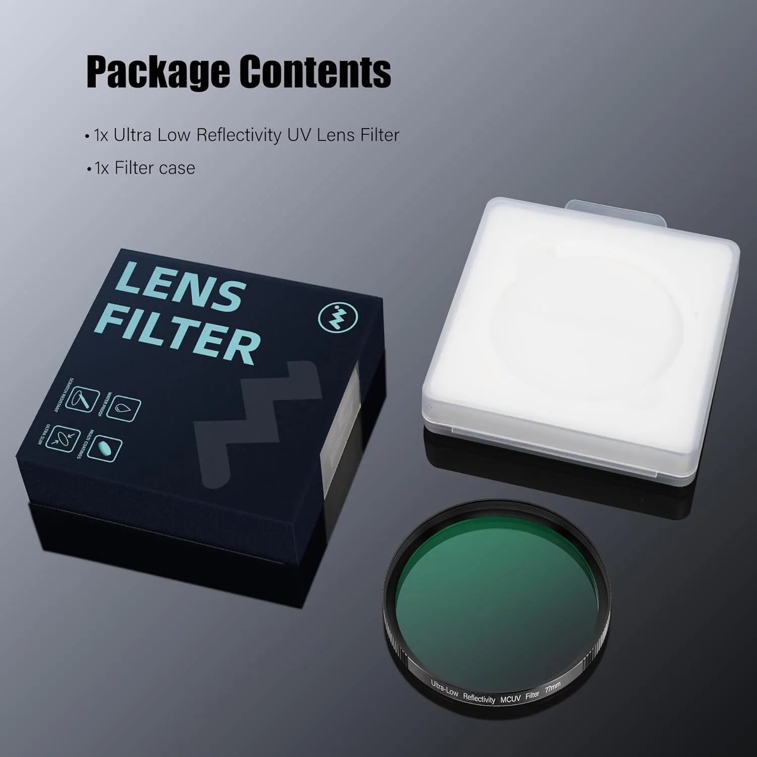 Walking Way 86MM Ultra-Low Reflectivity MCUV Lens Filter, UV Protection Filter 28 Multi-Layer Coating Ultra-Slim HD Waterproof Scratch Oil Resistant Lens UV Filter, HD High Transmittance Optical Glass