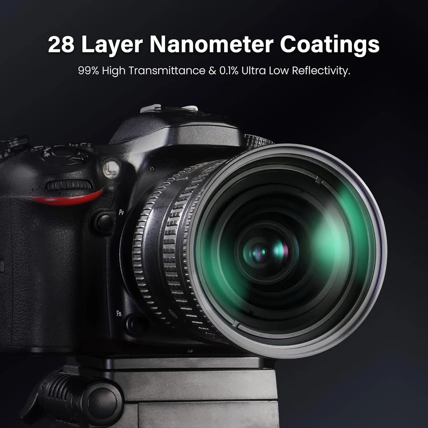 Walking Way 86MM Ultra-Low Reflectivity MCUV Lens Filter, UV Protection Filter 28 Multi-Layer Coating Ultra-Slim HD Waterproof Scratch Oil Resistant Lens UV Filter, HD High Transmittance Optical Glass