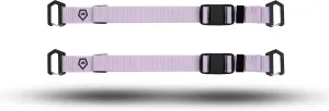 WANDRD Premium Accessory Straps: Durable 1" Backpack Straps with Secure Magnetic Buckle, Custom Metal Gatekeepers & Reflective Logo – Perfect for Securing Gear to Any WANDRD Backpack (2-Pack)