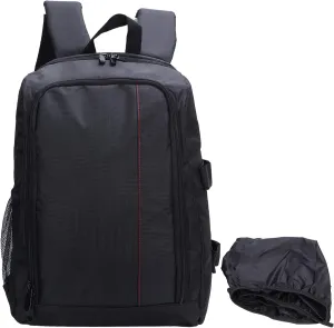 Waterproof Backpack for DSLR Cameras and Video Gear, Multi Functional and Camera Bag with Variable Straps and Large Capacity, Includes Removable Liner and Storage