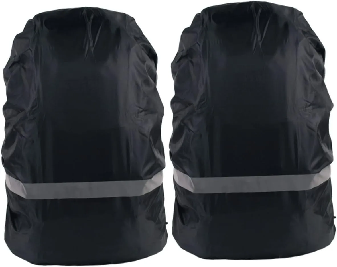 Waterproof Cover Rucksack for Hiking Night Safety Reflective Backpack Raincoat Rain c