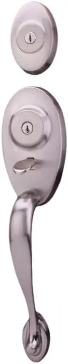 Weslock 01343-N--002D Lexington 1300 Series Entry Handle, Satin Nickel
