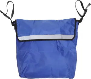Wheelchair Bag, Wheelchair Carry Bag Wheel Chair Storage Pack Adjustable Shoulder Strap Waterproof Large Capacity Storage Wheelchair Carry Pack for Outdoor (Blue)