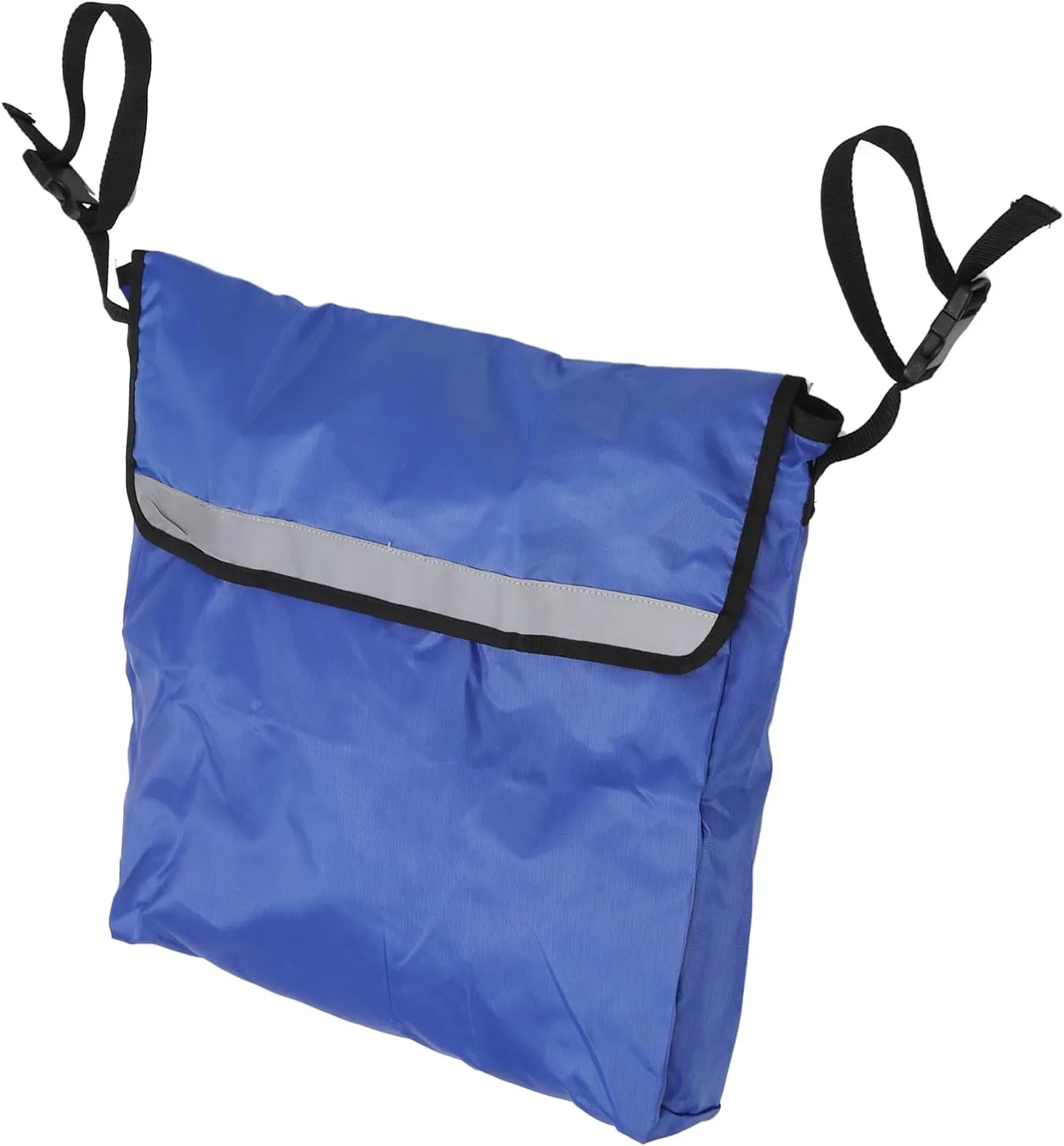 Wheelchair Bag, Wheelchair Carry Bag Wheel Chair Storage Pack Adjustable Shoulder Strap Waterproof Large Capacity Storage Wheelchair Carry Pack for Outdoor (Blue)