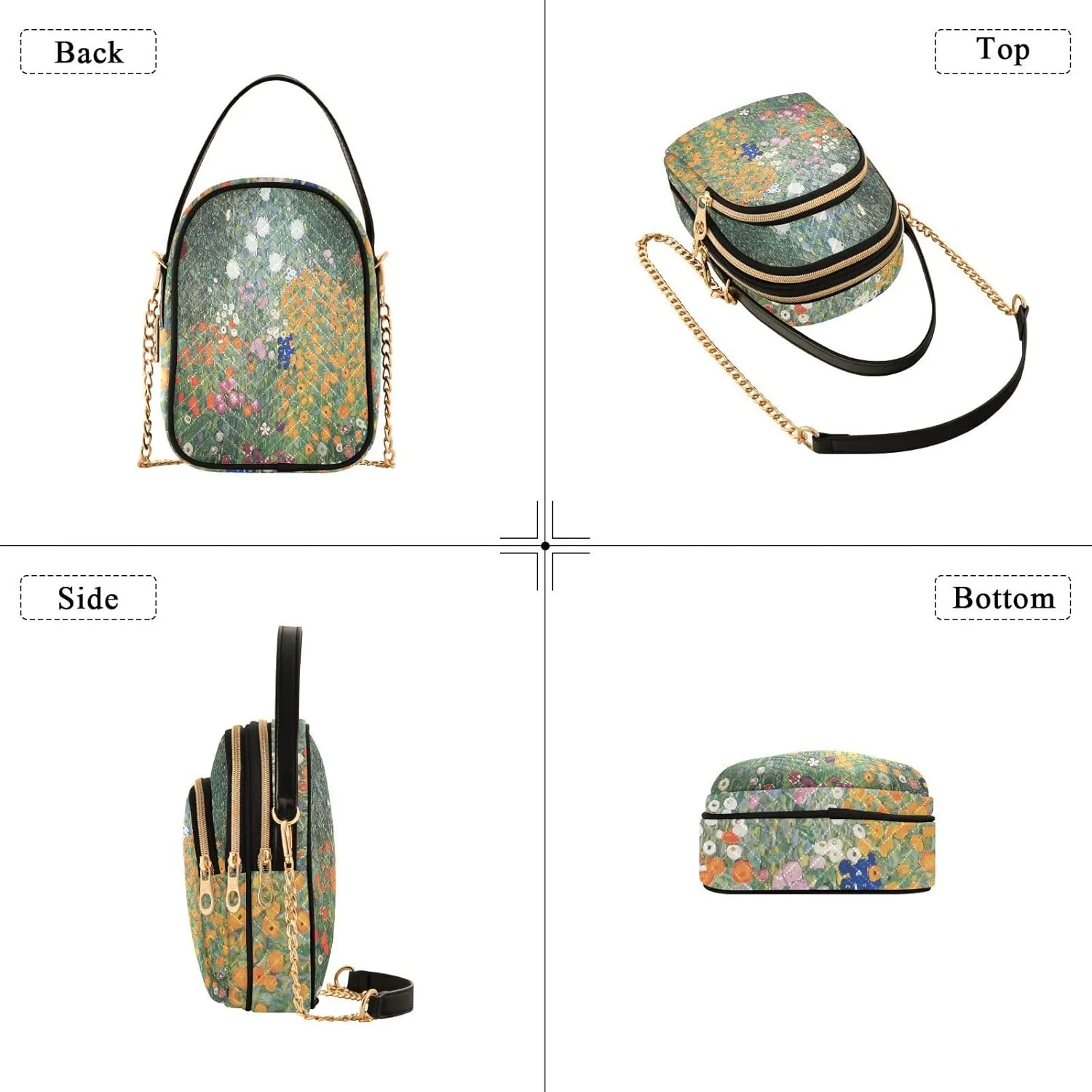 WIHVE Small Crossbody Bags Shoulder Bag for Women with Chain Strap