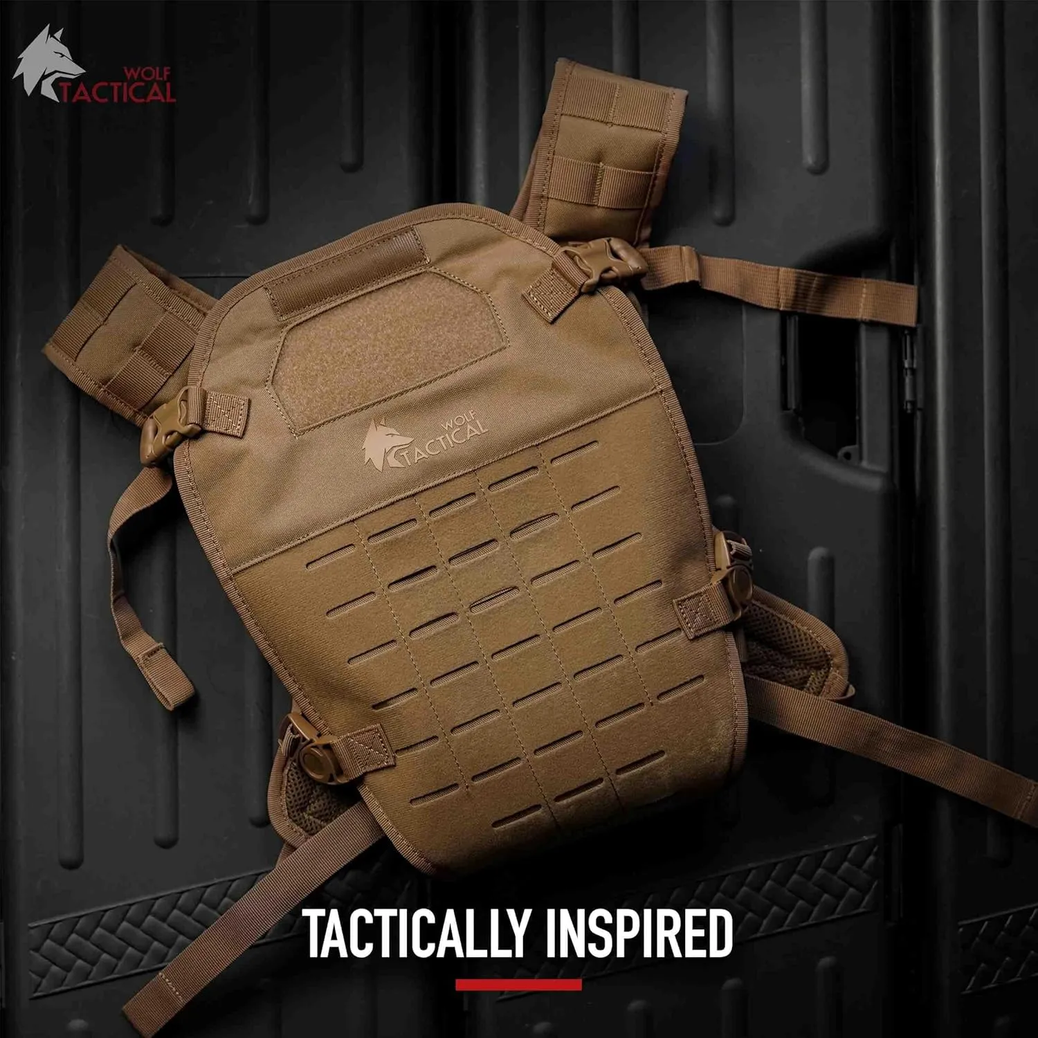 WOLF TACTICAL Toddler and Baby Carrier for Men - Dad Baby Carrier Military Mens Baby Carrier for Infants and Toddlers