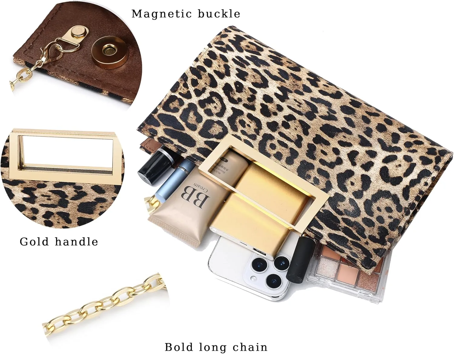 Women Clutch Purse Fashion PU leather handbag/shoulder bag women's eveing bag Christmas gift.