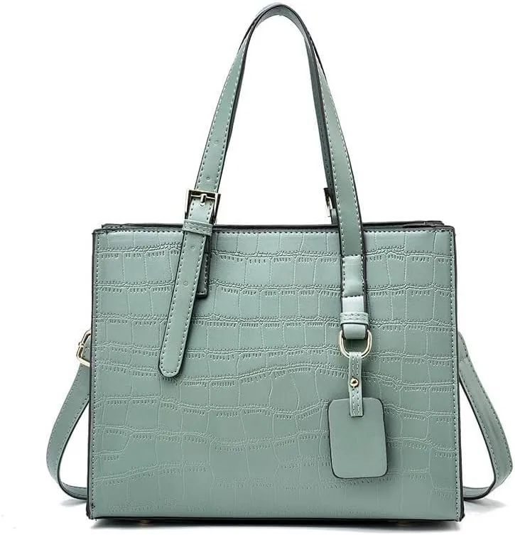 Women Crossbody Bags Pattern Zipper Metal Hardware Handbags Commuting Leather Shoulder Bag Cross-Body Bag Pu Leather