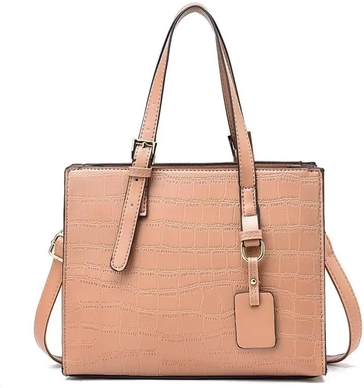 Women Crossbody Bags Pattern Zipper Metal Hardware Handbags Commuting Leather Shoulder Bag Cross-Body Bag Pu Leather