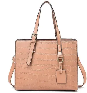 Women Crossbody Bags Pattern Zipper Metal Hardware Handbags Commuting Leather Shoulder Bag Cross-Body Bag Pu Leather