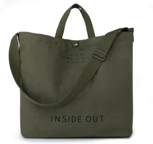 Women Large Canvas Tote Handbags Casual Shoulder Work Bag Crossbody Top Handle Bag Cross-body Handbags