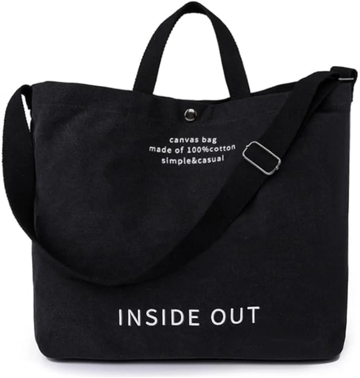 Women Large Canvas Tote Handbags Casual Shoulder Work Bag Crossbody Top Handle Bag Cross-body Handbags