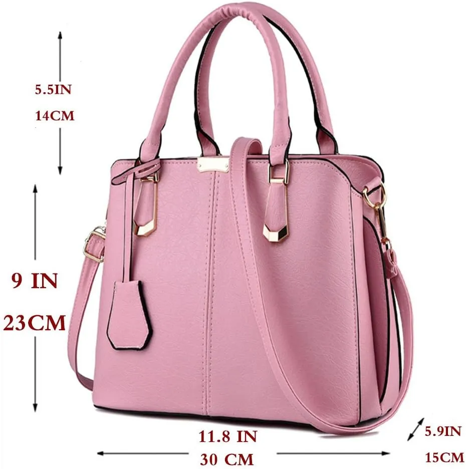 Women Satchel Handbag Tote Purse Top Handle Bag Shoulder Bag