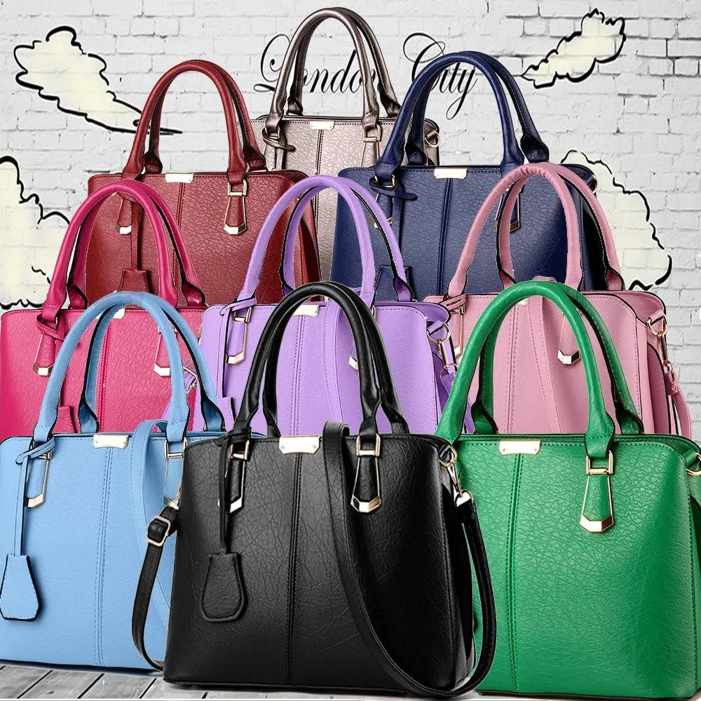 Women Satchel Handbag Tote Purse Top Handle Bag Shoulder Bag