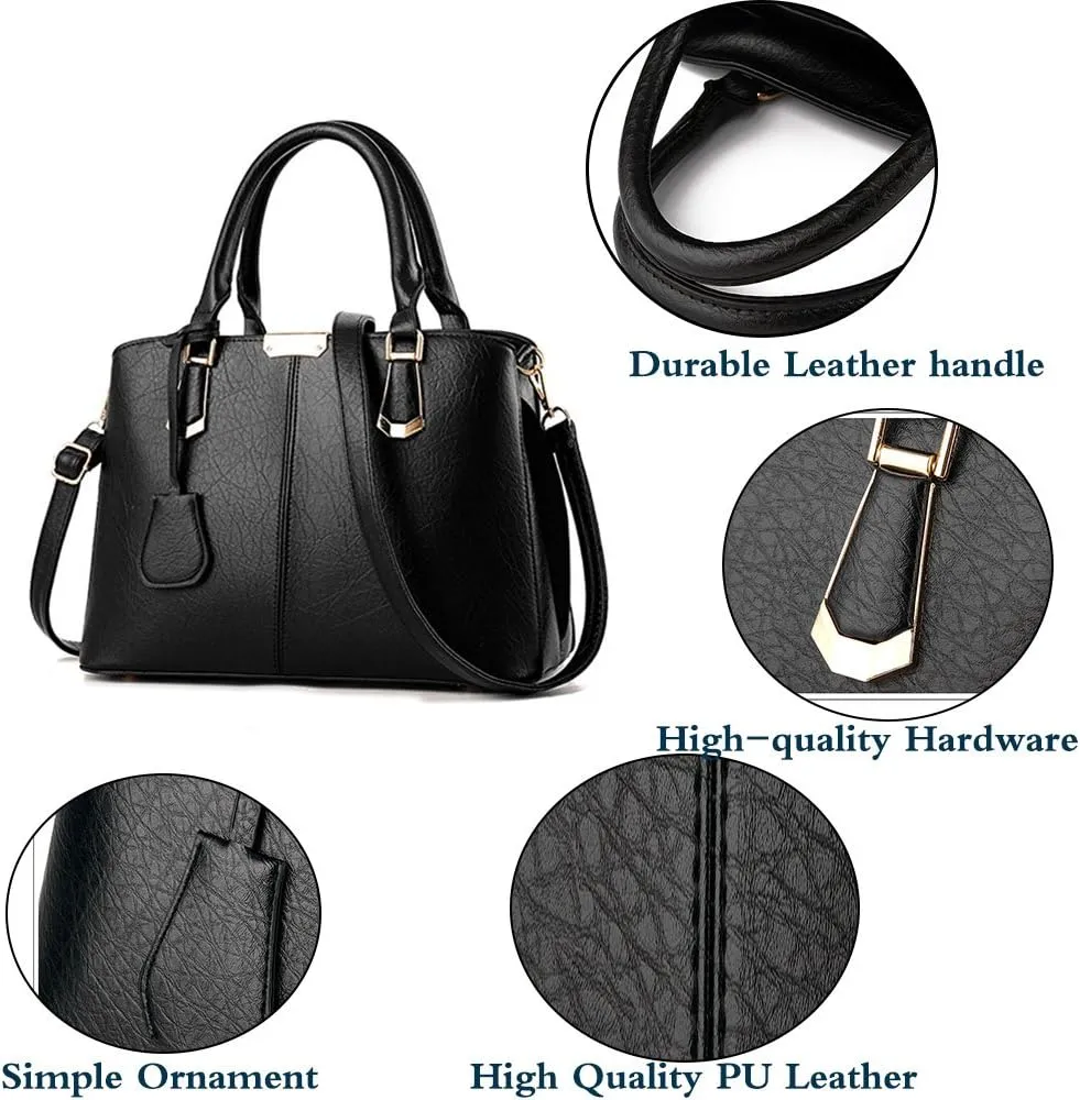 Women Satchel Handbag Tote Purse Top Handle Bag Shoulder Bag