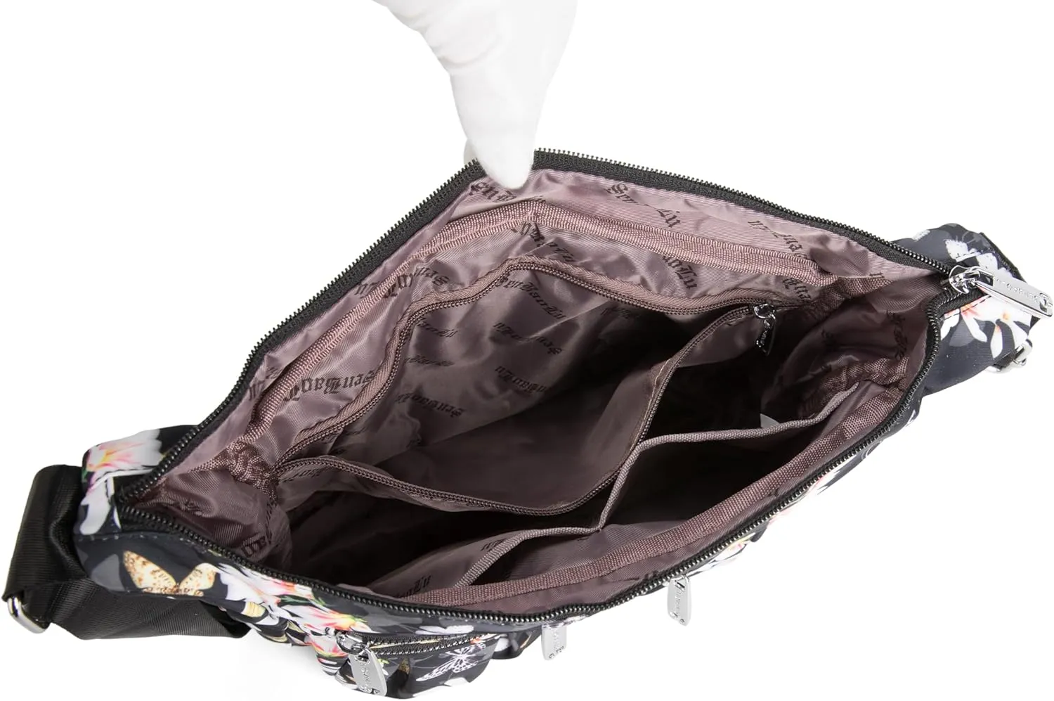 Women Shoulder Handbag Multiple Pockets Bag Ladies Tote Top Handle Satchel Crossbody Purse