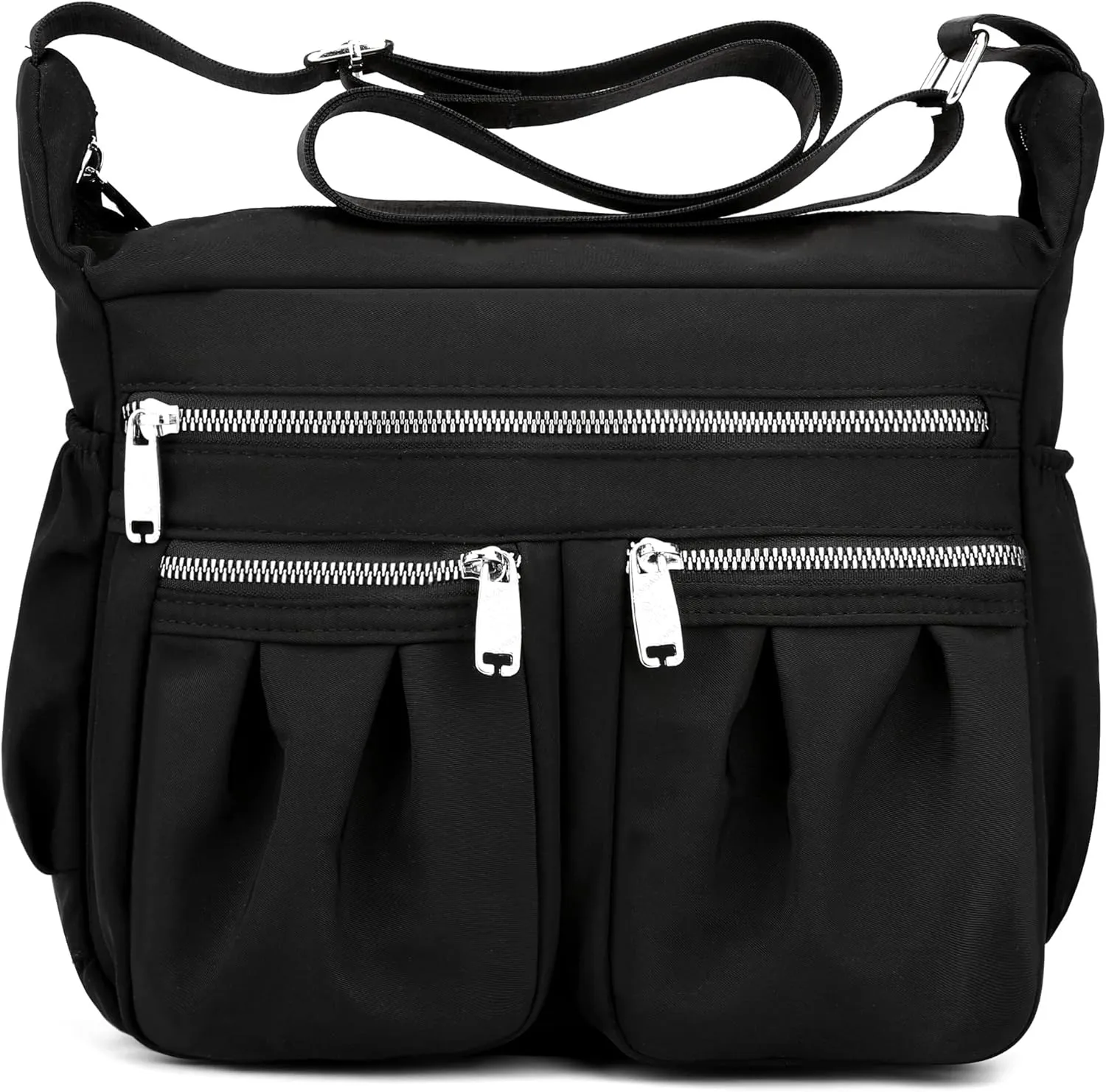 Women Shoulder Handbag Multiple Pockets Bag Ladies Tote Top Handle Satchel Crossbody Purse