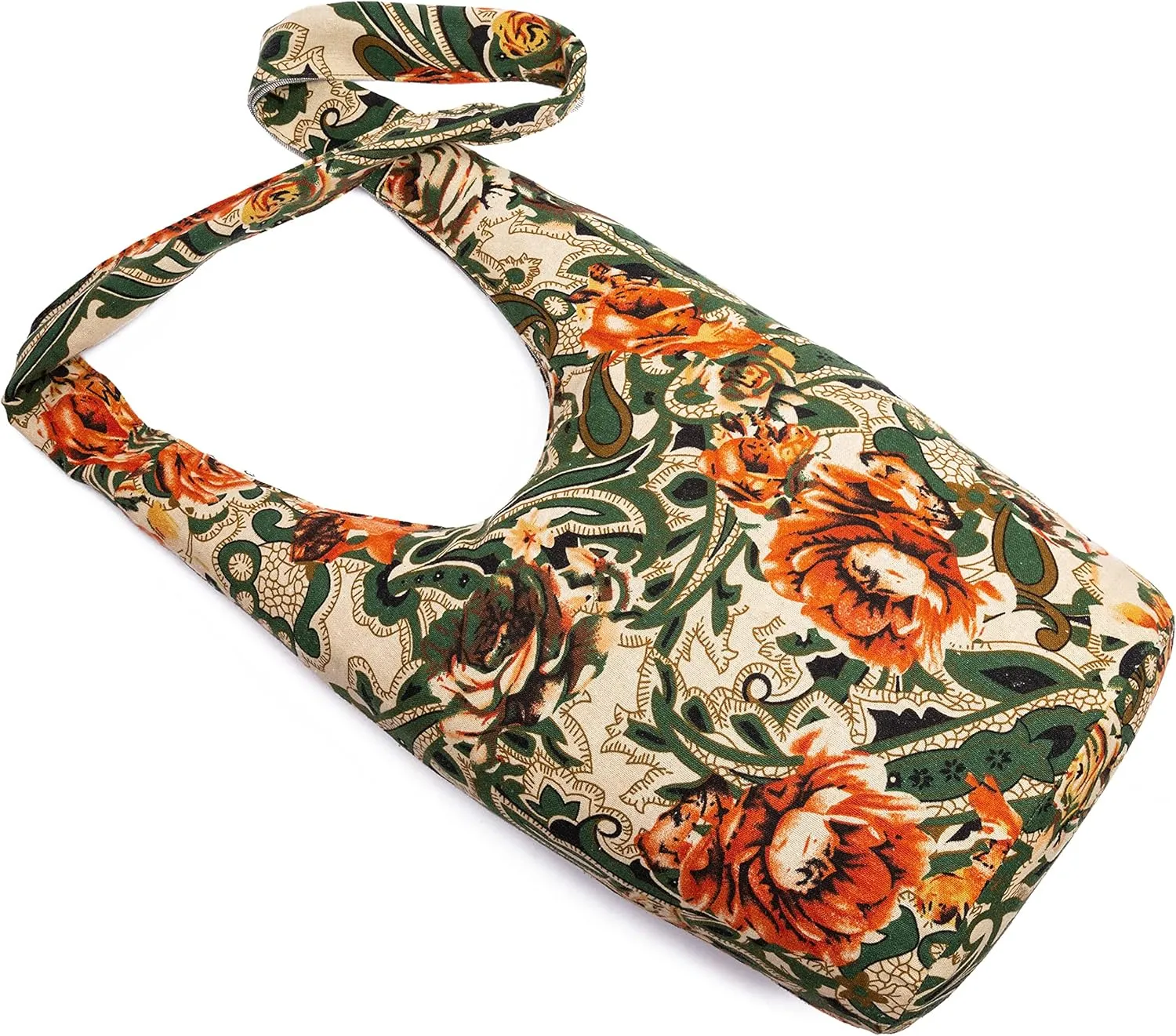 Women Shoulder Handbags Fashion canvas Hippie Crossbody Bags Bohemian Animal Prints Hobo Bags