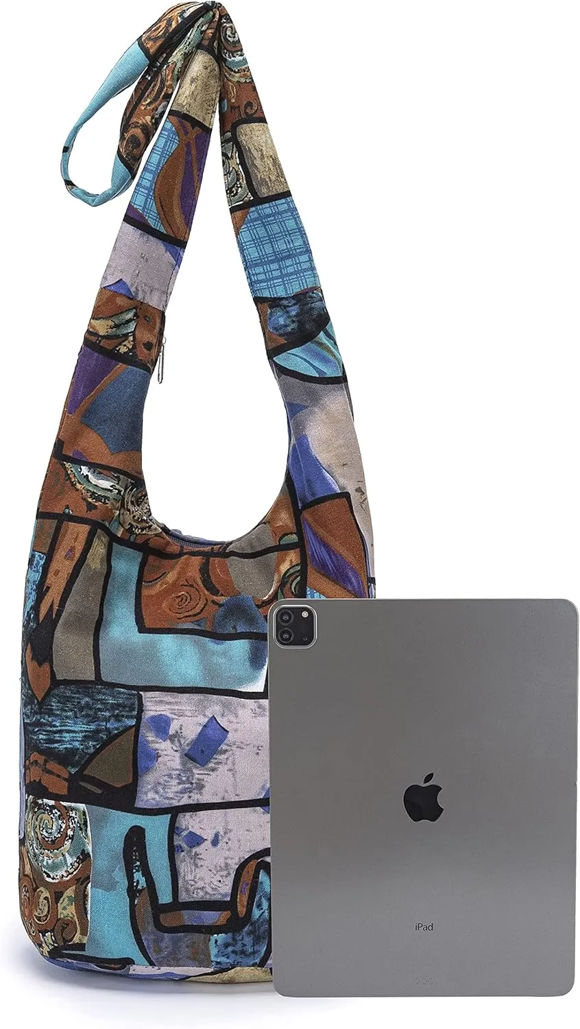 Women Shoulder Handbags Fashion canvas Hippie Crossbody Bags Bohemian Animal Prints Hobo Bags