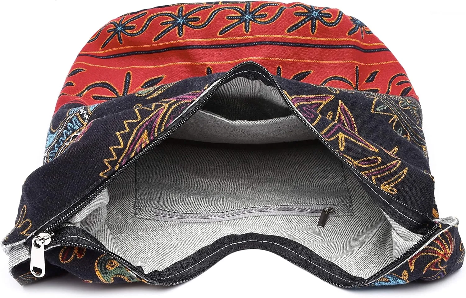 Women Shoulder Handbags Fashion canvas Hippie Crossbody Bags Bohemian Animal Prints Hobo Bags
