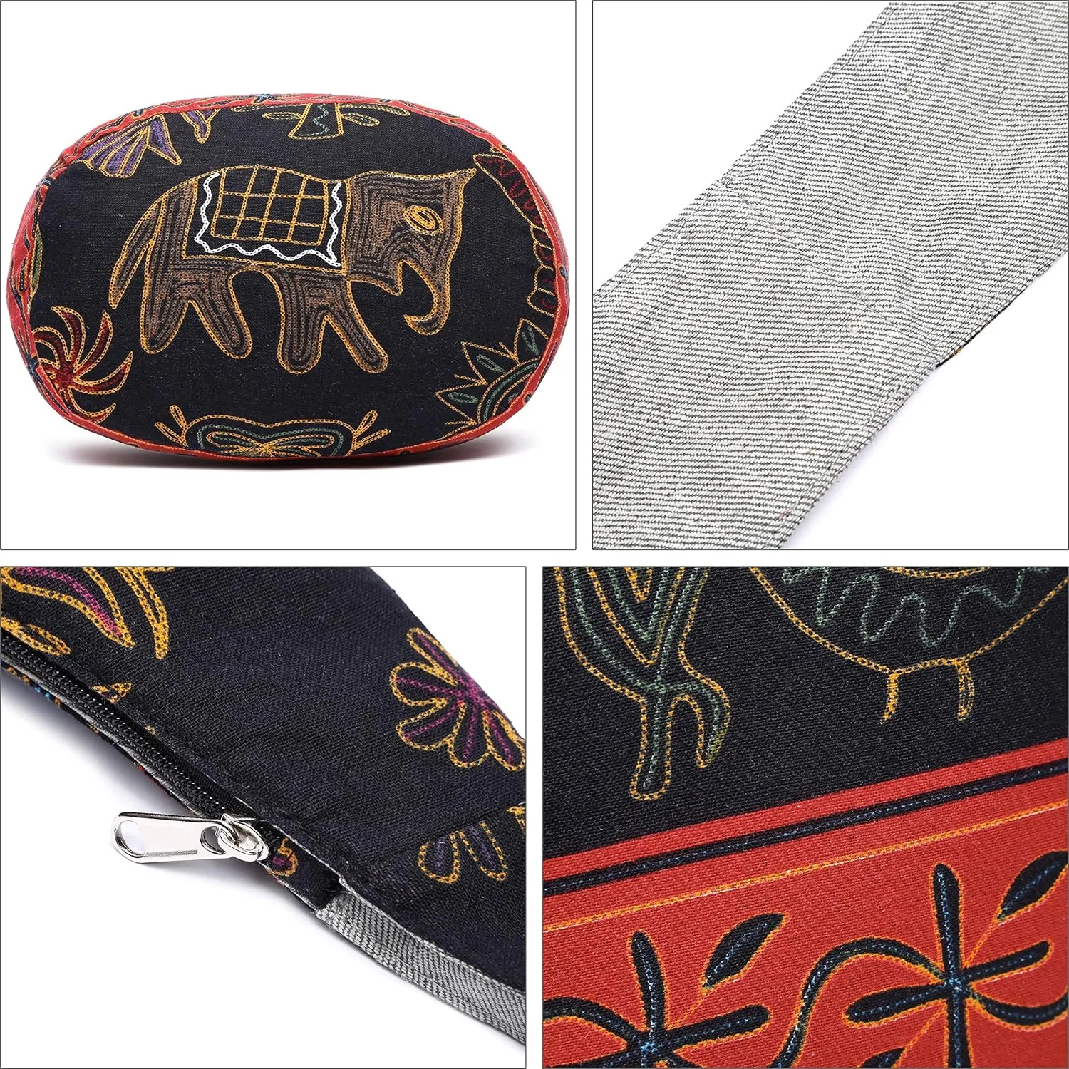 Women Shoulder Handbags Fashion canvas Hippie Crossbody Bags Bohemian Animal Prints Hobo Bags