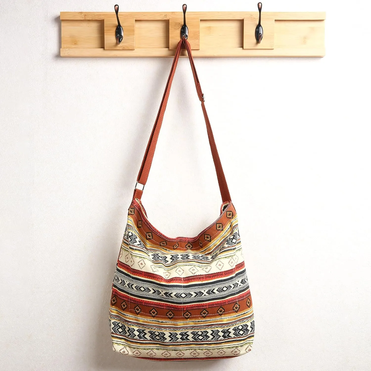 Women's blank large Size Canvas Crossbody Tote Handbags Shoulder Bag