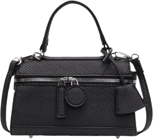 Women's PU Top-Handle Handbag with Detachable Strap – Versatile Crossbody and Shoulder Bag for Everyday Use