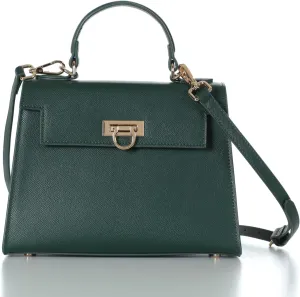 Women’s Top-Handle Handbags – Luxury Crossbody Purse Shoulder Bag for Women – Leather Handbag, Detachable Strap