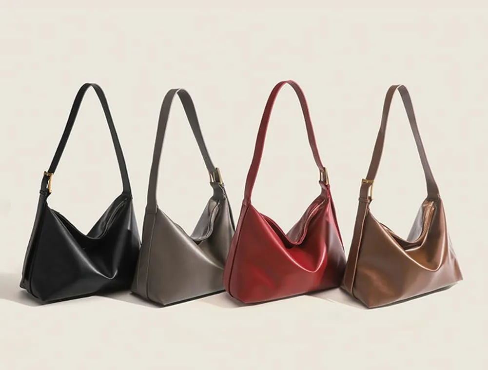 Women's Vegan Leather Tote Bag Large Y2K Shoulder Crossbody Bag Trendy Soft Handbag Top Handle Purse