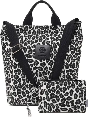 Worldlyda Women Canvas Tote Purse Large Shoulder Bag Casual Crossbody Hobo Top Handle Handbags