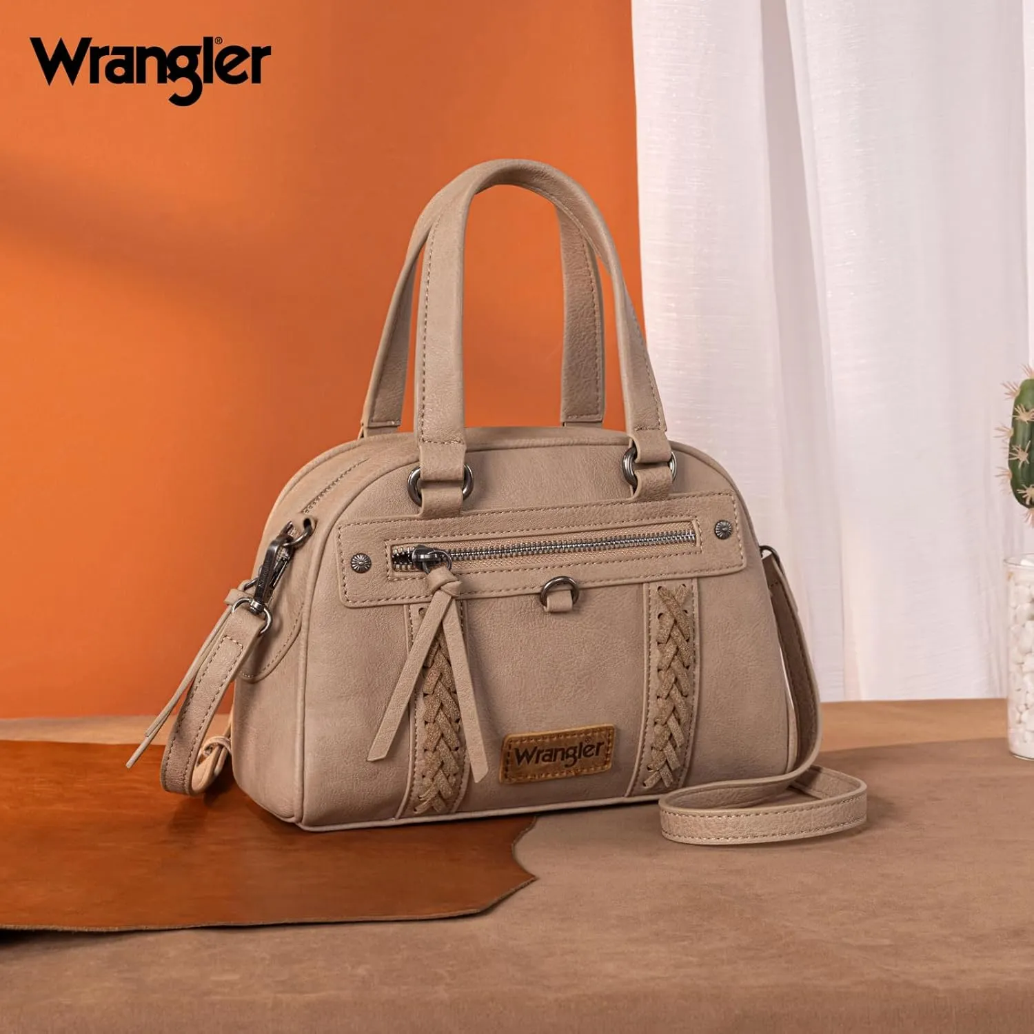 Wrangler Crossbody Bags Satchel Handbags for Women Top Handle Purse