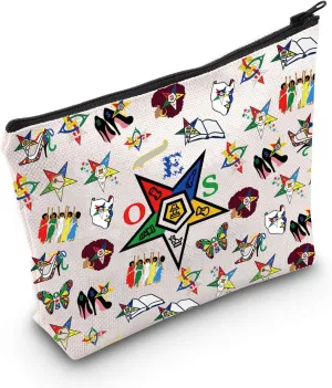 WZMPA Sisterhood Cosmetic Bag Sorority Sister Gift Sisterhood Makeup Zipper Pouch Bag Greek Sorority Gift (Star)