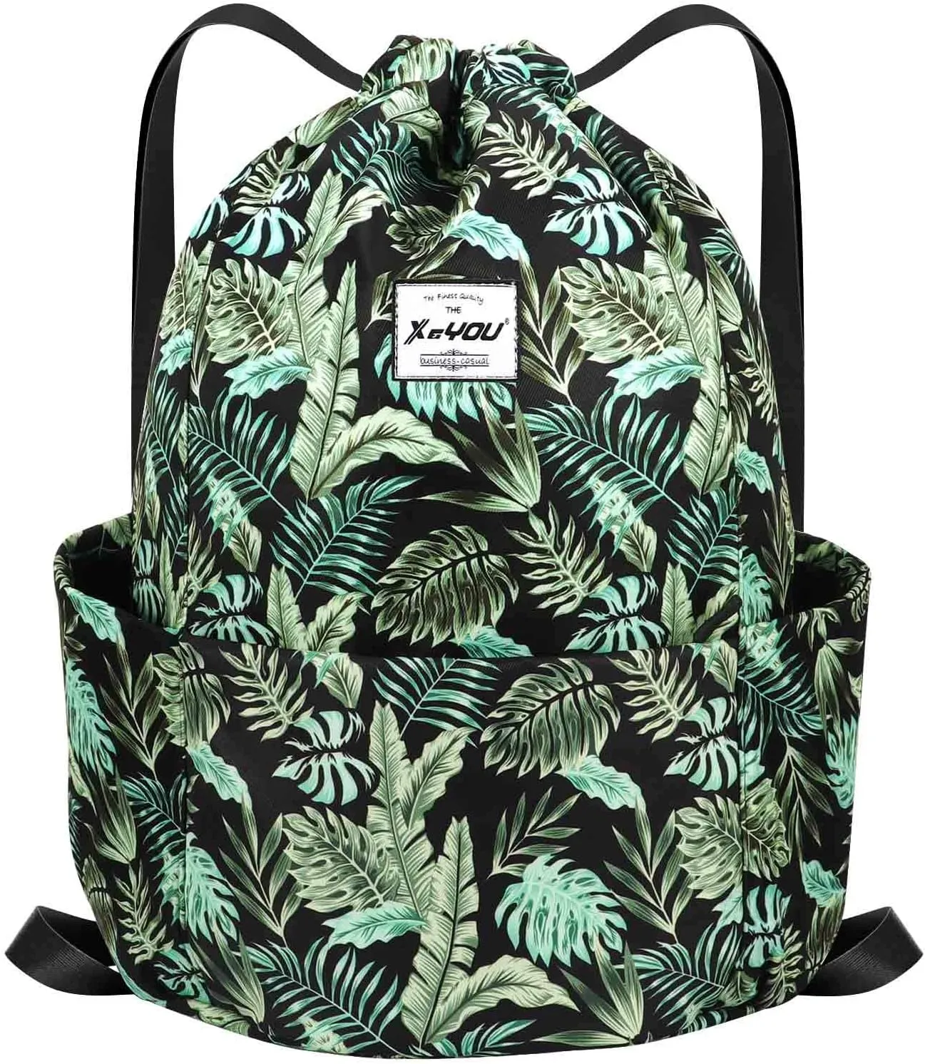 XEYOU Drawstring Sports Backpack Lightweight Gym Yoga Sackpack Shoulder Rucksack Casual Outdoor Daypack for Women and Men