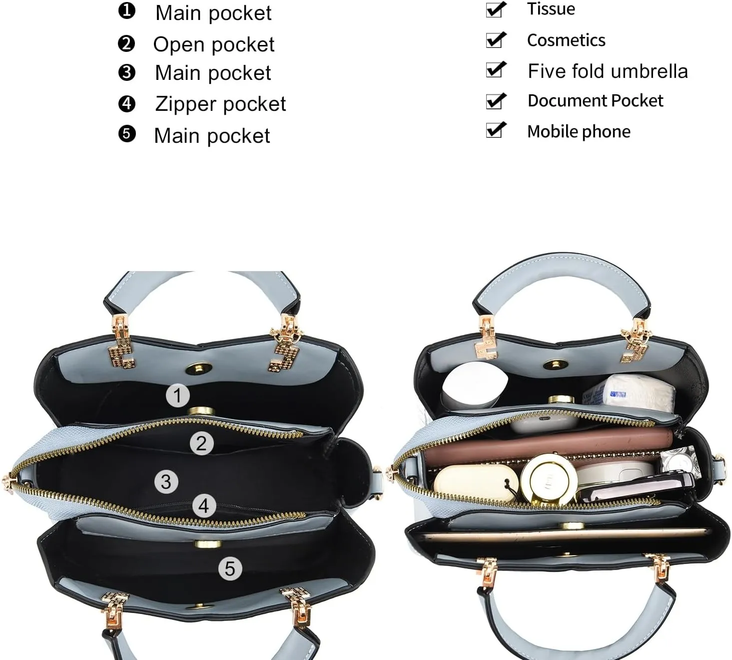 Xiaoyu Small Purses and Handbags for Women Fashion Crossbody Bag Lightweight Shoulder Bag Top Handle Satchel Purse