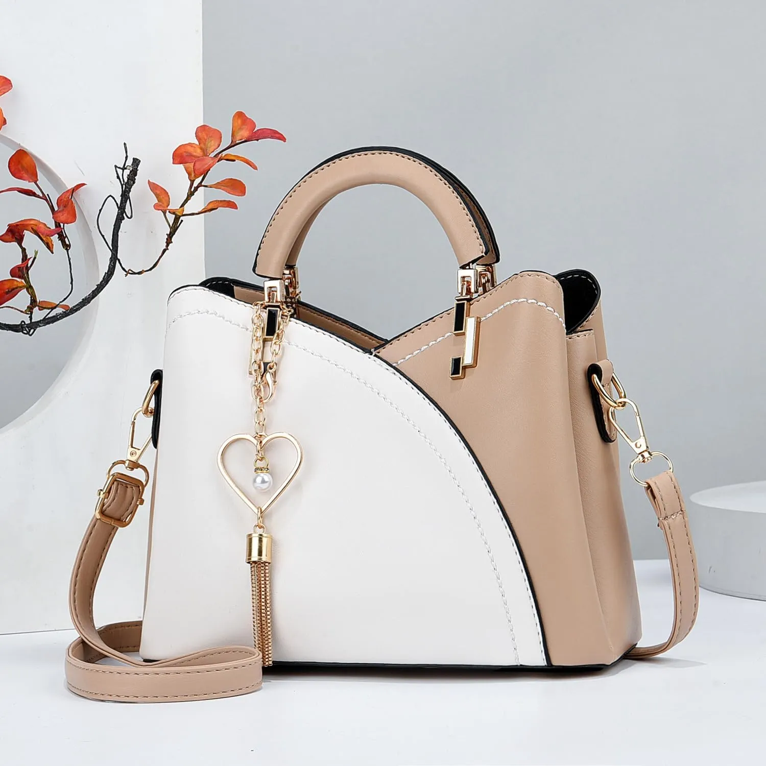 Xiaoyu Small Purses and Handbags for Women Fashion Crossbody Bag Lightweight Shoulder Bag Top Handle Satchel Purse