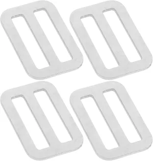 YARNOW 4pcs Glide Buckles Heavy Duty Strap Fasteners for Diving Gear Backpacks and Crafting Enhanced Grip and Durable Construction