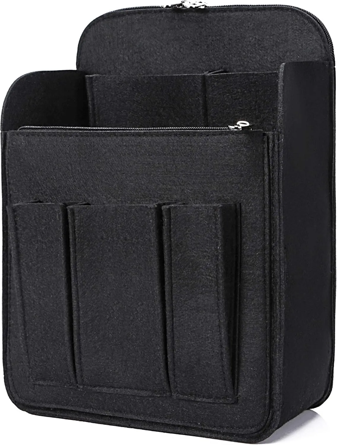 Yoillione Felt Backpack Organizer Insert for Women and Men, Large Travel Rucksack Insert with High Capacity, Lightweight Bag Organizer with Zipper Pocket