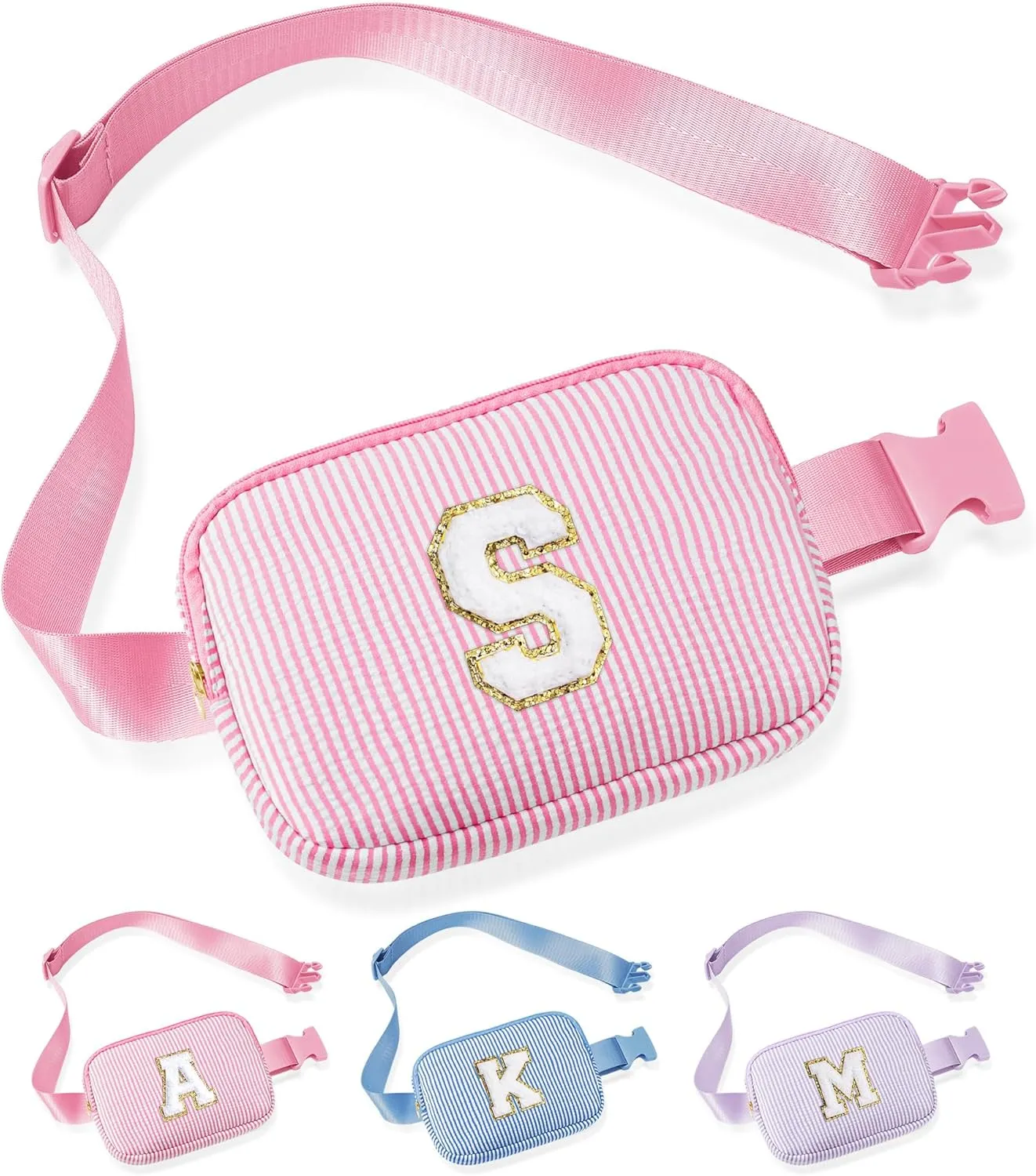 YOOLIFE Birthday Gifts | Birthday Gifts for 4 5 6 7 8 9 10 11 12 13 Year Old Girls | Gifts for Kids Daughter Crossbody Bag Belt Bag Trendy Stuff | Birthday Gifts For Toddler | Pink S