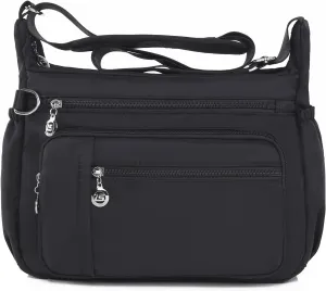 YouNuo Cross body Purse, Nylon Crossbody Bags for Women with Pockets and Compartments, Waterproof Crossbody Shoulder Handbags